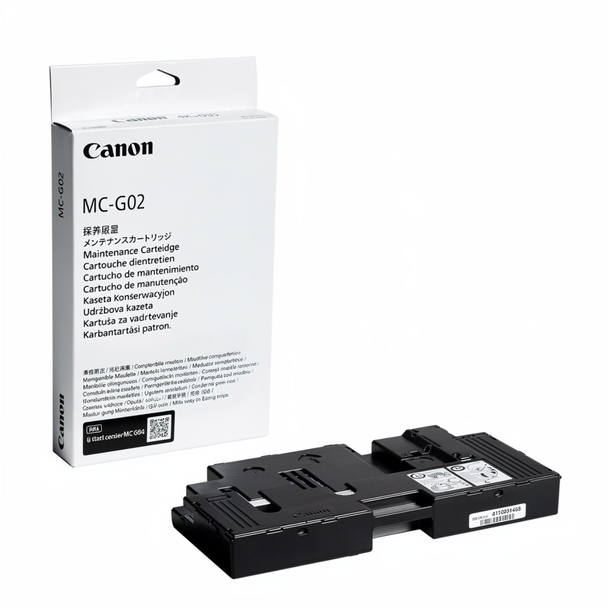 Cartucho de Mantenimiento Canon MC-G02 Original para MAXIFY GX1020 GX2020 GX3020 GX4020