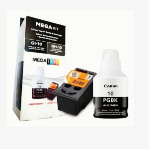 Pack Cabezal Canon BH-10 Negro + Tinta Canon GI-10BK Original para PIXMA G2160 G3160 G3170 GX1060 GX2060
