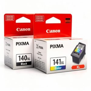 Pack Tintas Canon PG-140XL Negra + CL-141XL Tricolor Original para PIXMA MG2110 MG3110 MG3210 MG4110