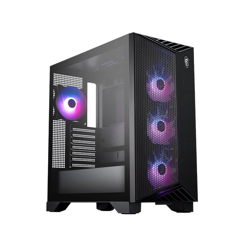 Case MSI MPG GUNGNIR 211R AIRFLOW PZ Gaming Case, mini-ITX, Micro-ATX, ATX, EATX.