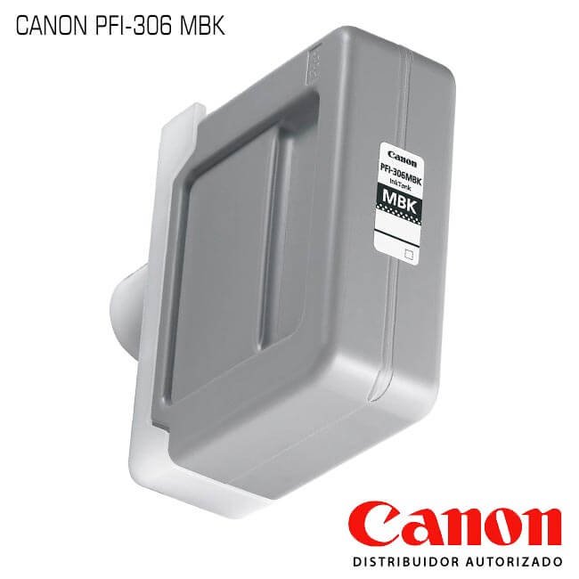 Cartucho de Tinta Canon PFI-306MBK Matte Black Cartucho de Tinta Canon PFI-306MBK Matte Black