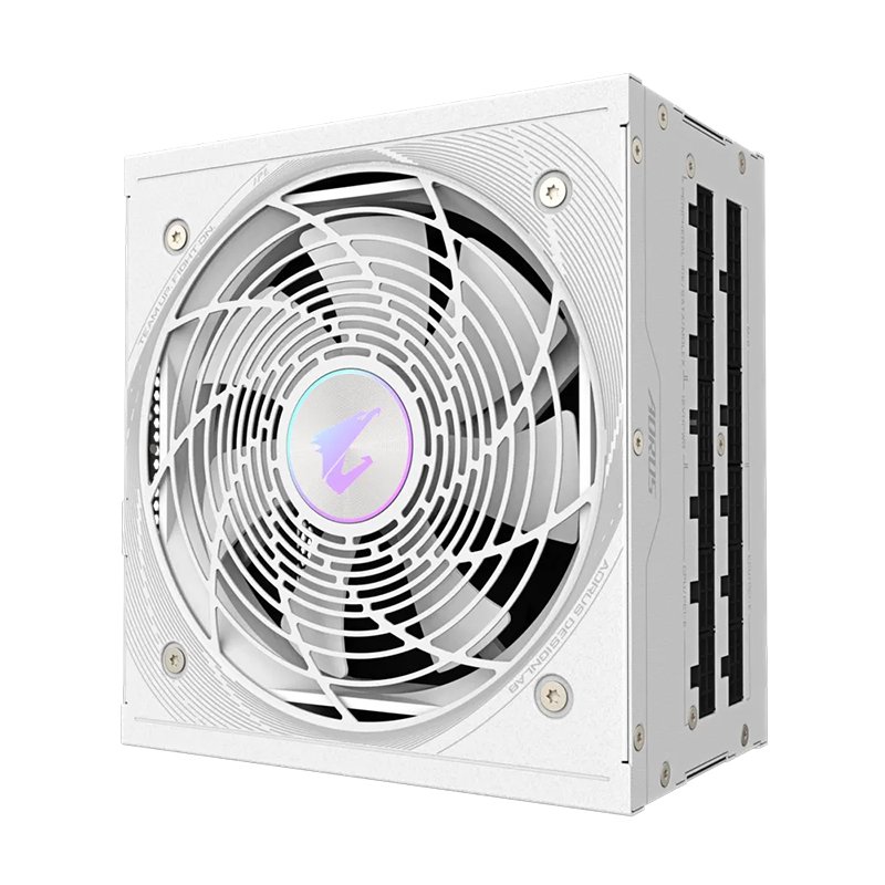 Fuente de alimentación Gigabyte GP-AE850PM PG5 ICE, 850W, 80 PLUS Platinum, Formato ATX.